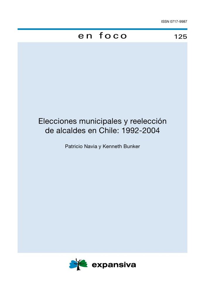 Elecciones municipales y reelección de alcaldes en Chile, 1992-2004