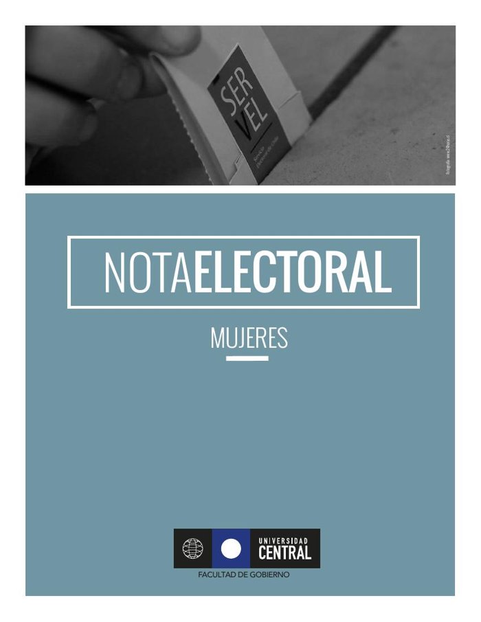 Mujeres en el poder legislativo de Chile, 1990-2018